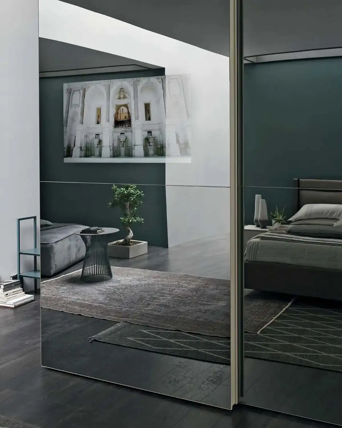 Progettazione camera matrimoniale Folini Arredamento